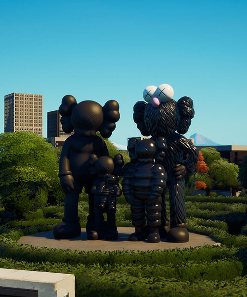 KAWS launches 'NEW FICTION' exhibition at london's serpentine gallery and on fortnite