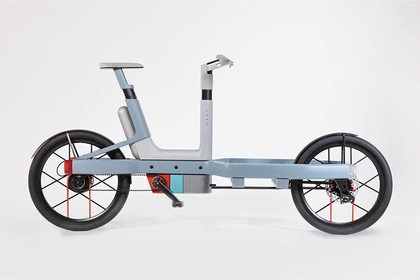 this lightweight cargo bike runs purely on a hydrogen battery