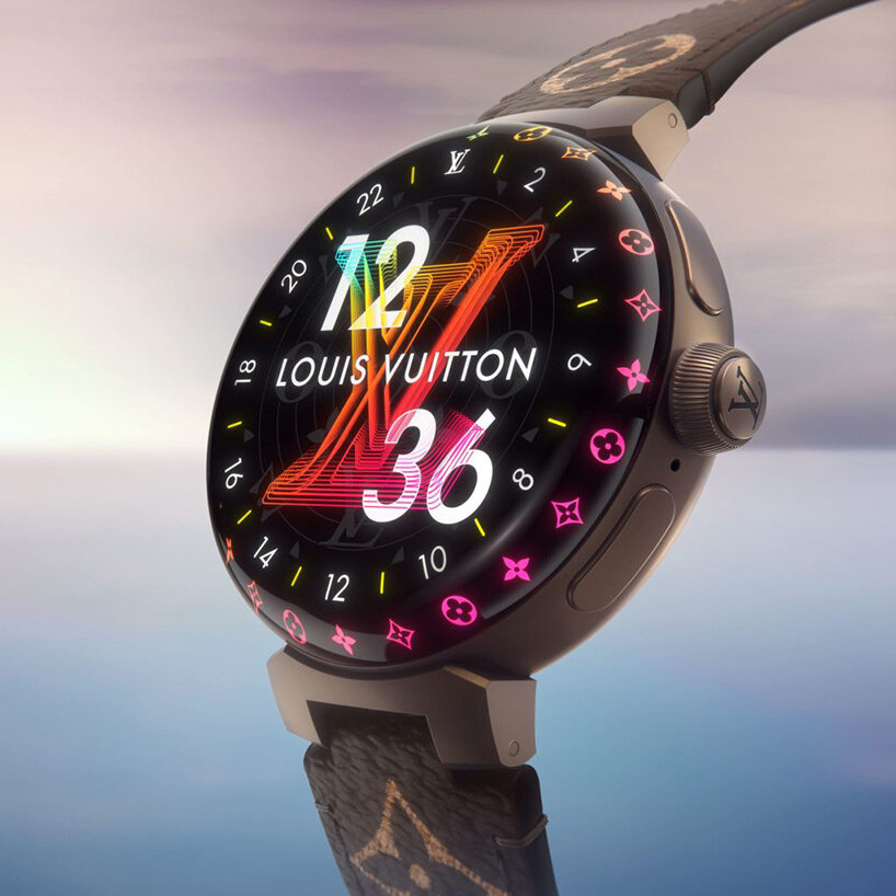 louis unveils fully-customizable tambour horizon up smartwatch