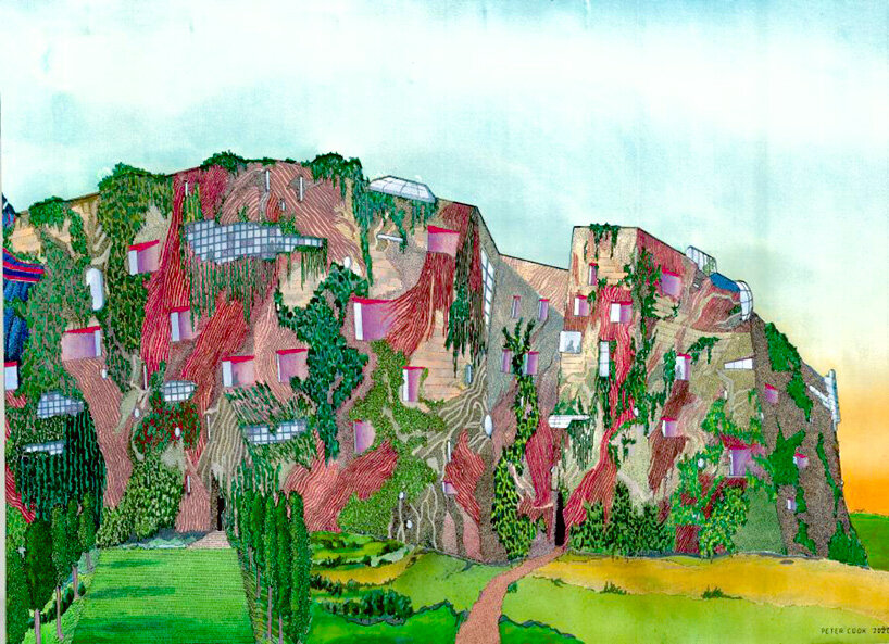 archigram founder peter cook exhibits his latest 'city landscapes' at denmark's louisiana