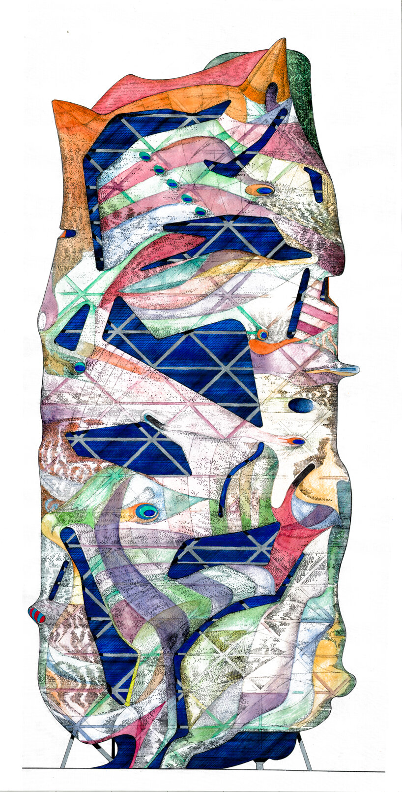 archigram founder peter cook exhibits his latest 'city landscapes' at denmark's louisiana