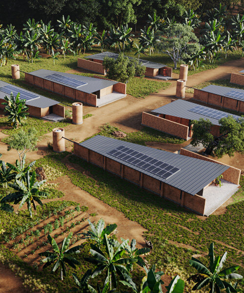 marc thorpe design will build sustainable housing from compressed earth in kampala, uganda