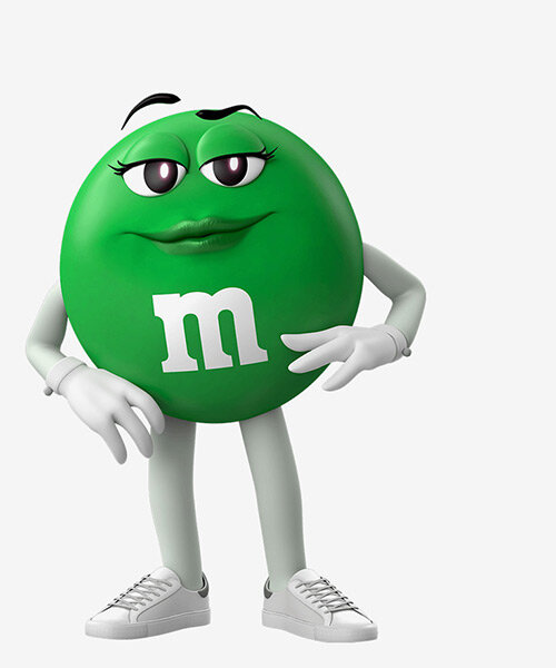green M&M's character swaps iconic go-go boots for sneakers in recent mascot makeover