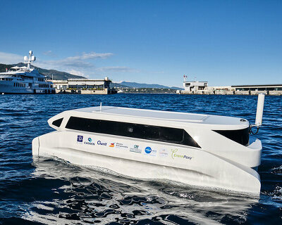 NepShuttle by NepTech, a passenger maritime shuttle powered by hydrogen fuel cells