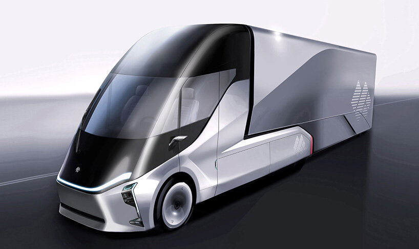 pininfarina-designed xingtu heavy-duty truck for DeepWay