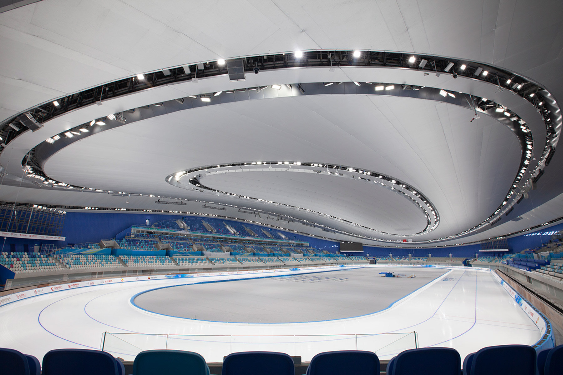 Olympic Winter Games Beijing 2022, ART ON 158-METER ICE