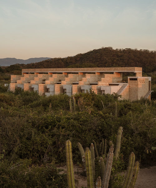 alberto kalach's idyllic vision of retreat becomes the terrestre hotel in oaxaca, mexico