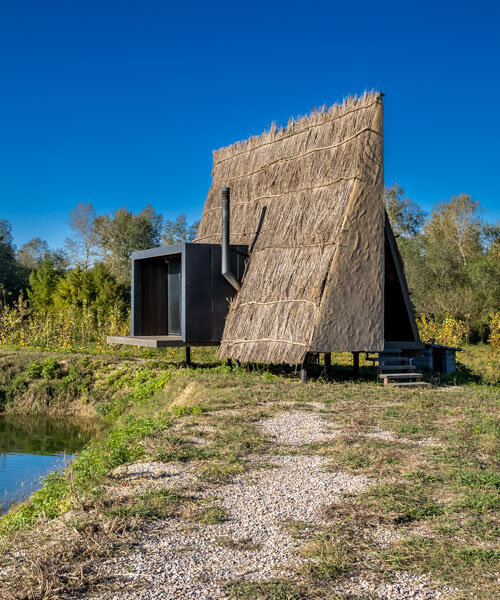 shaygan gostar reinvents the architecture of rural iran to create this 'wicker house'
