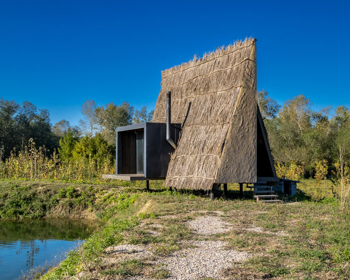 shaygan gostar reinvents the architecture of rural iran to create this 'wicker house'
