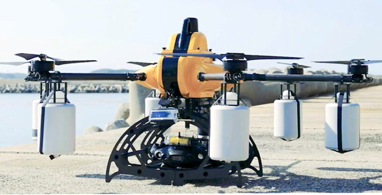world's first sea-air integrated drone redefines offshore and marine ...