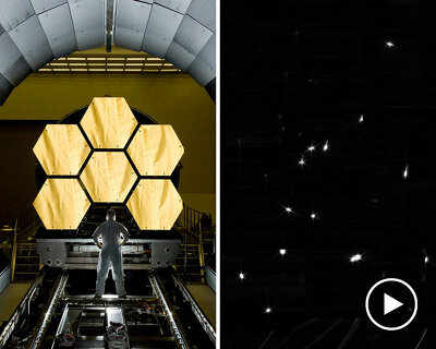 NASA’s james webb telescope sees its first star: images unveiled today