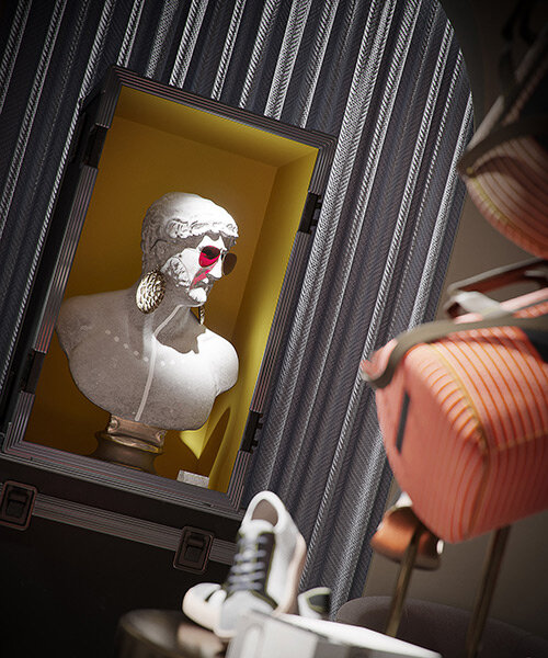 2,200 models by adobe's substance 3D enrich the retail & interior stages