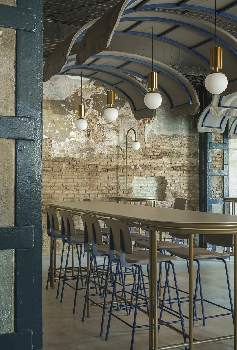 suspended accoustic domes crown valencia's al taulell restaurant interior