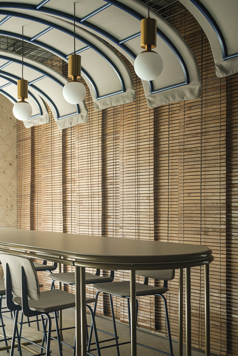 suspended accoustic domes crown valencia's al taulell restaurant interior
