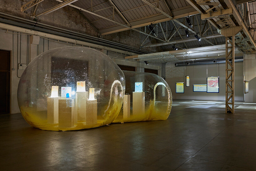 anicka yi brings bacteria to metaspore, a sensorial exhibition at milan's HangarBicocca