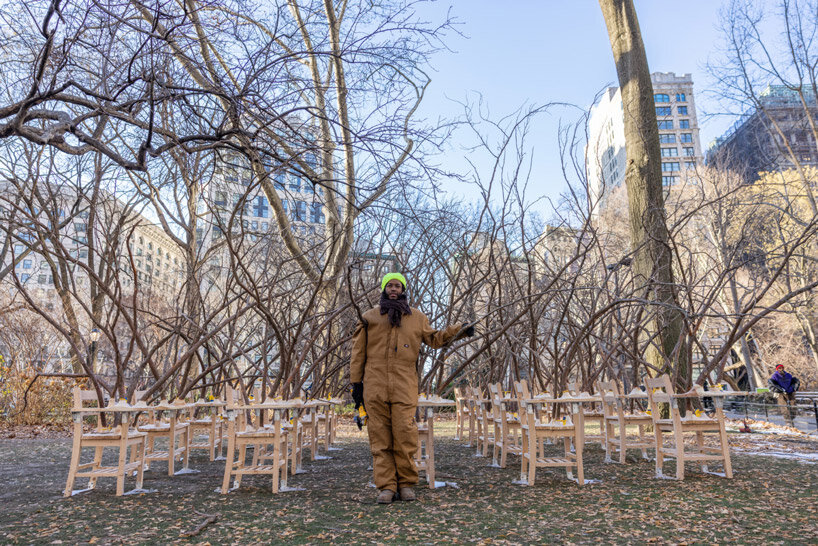 art installation in madison square examines inherent tensions in the american education system