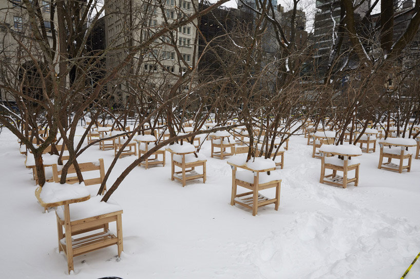 art installation in madison square examines inherent tensions in the american education system