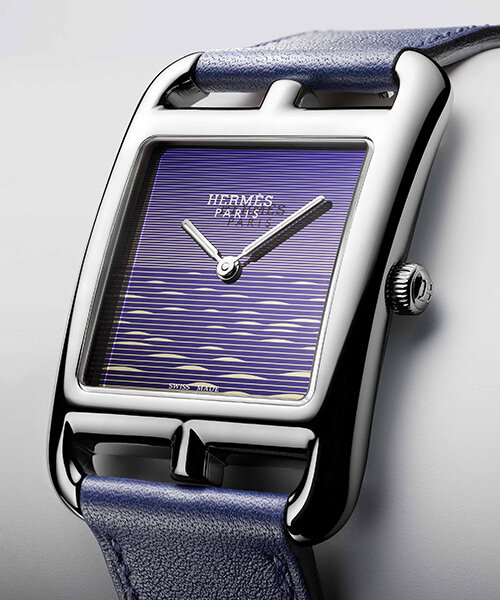 Hermès paints in twilight colors with the cape cod crépuscule watch