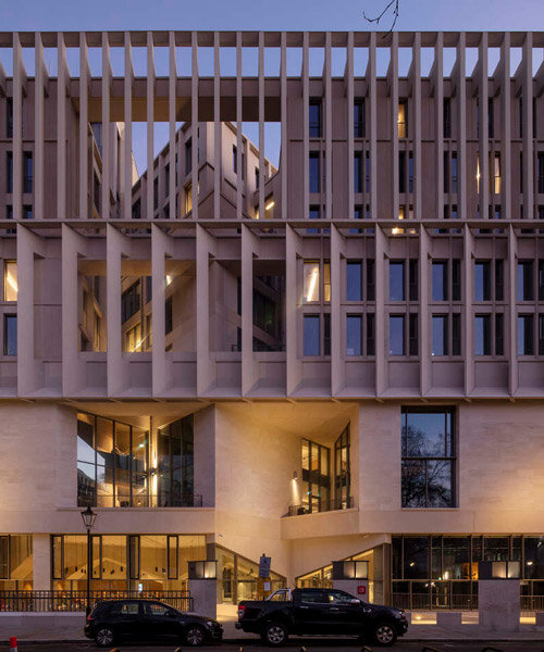 grafton architects completes its LSE marshall building as a celebration of sculptural concrete