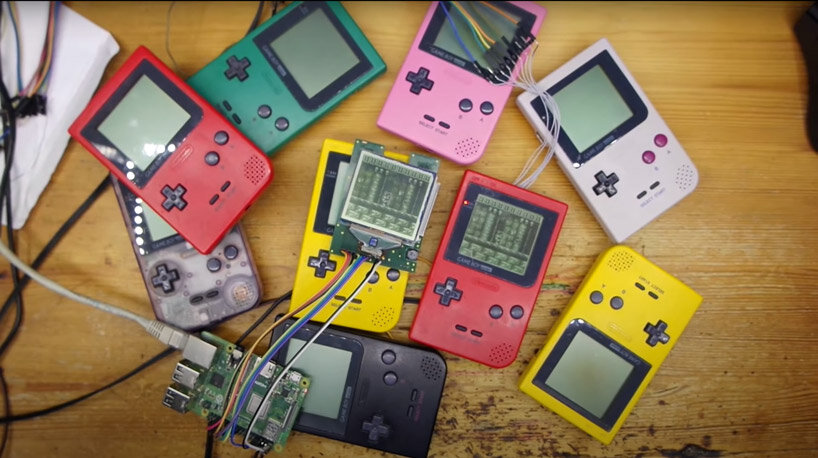 kgsws patches 9 game boys into one big screen using reversed engineering