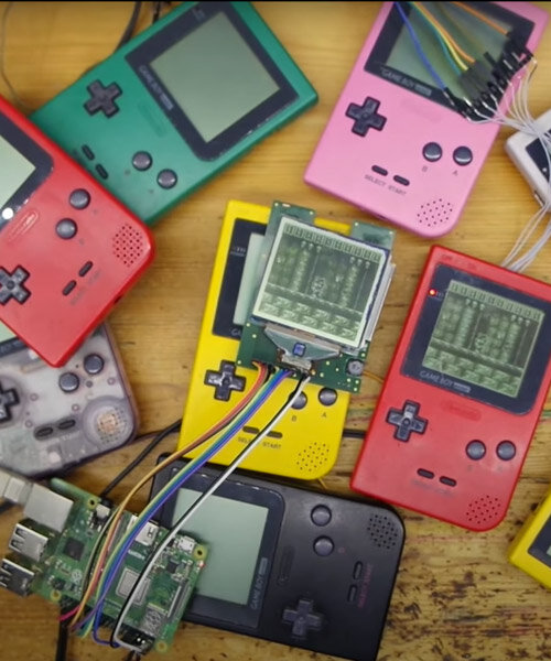 kgsws patches 9 game boys into one big screen using reversed engineering
