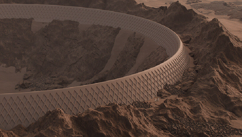 what if life on earth became impossible? meet martian settlement concept 'plan C'