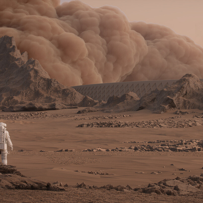 what if life on earth became impossible? meet martian settlement concept 'plan C'