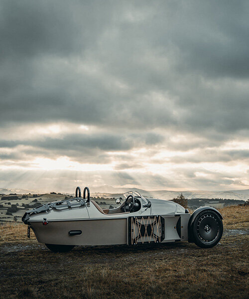 morgan unveils the super 3, a three-wheeler powered by a ford engine