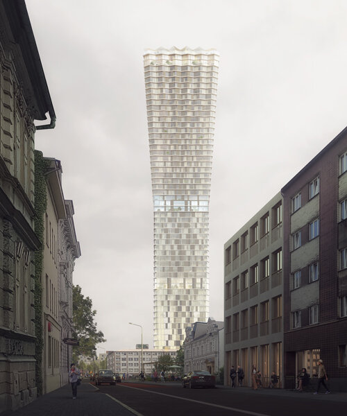 CHYBIK + KRISTOF unveils ostrava tower, tallest skyscraper in the czech republic