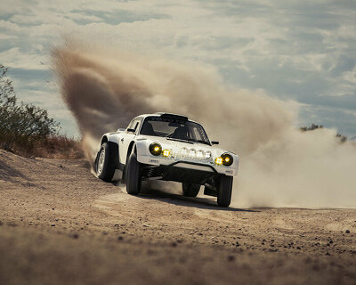 off-road power machine porsche 911 baja is being auctioned - keen to bid?