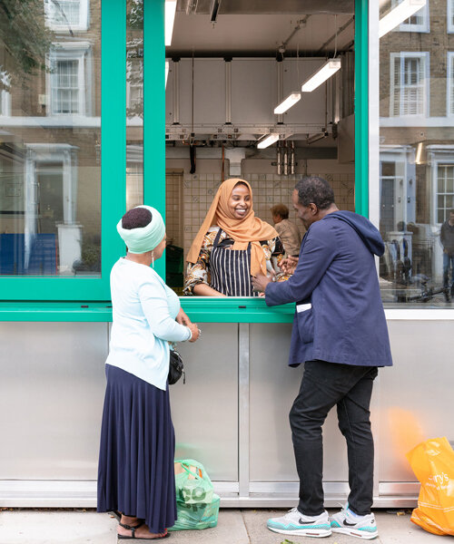 RCKa turns vacant post office into community food hub in london