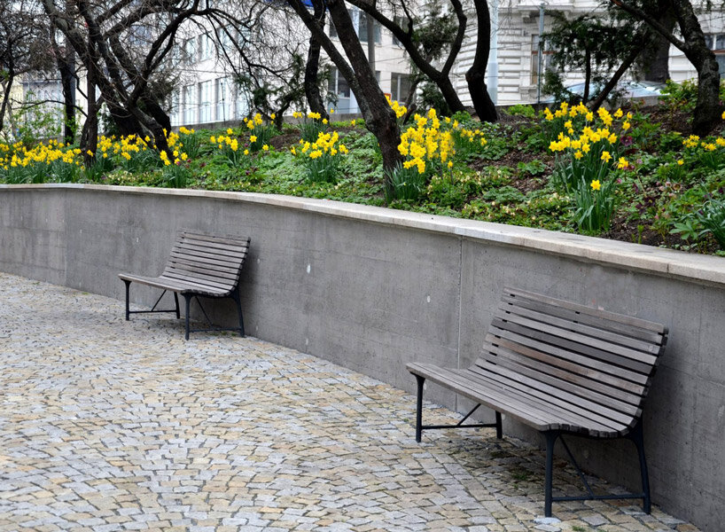 moss grows on concrete, empowering cities to respire and live green