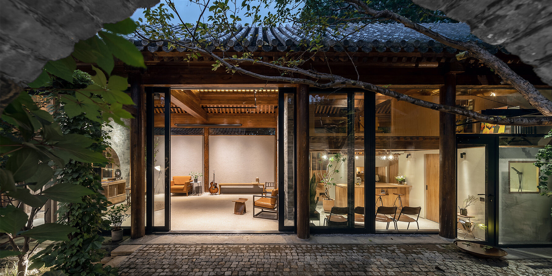 days in YARD studio's renovated courtyard project in beijing