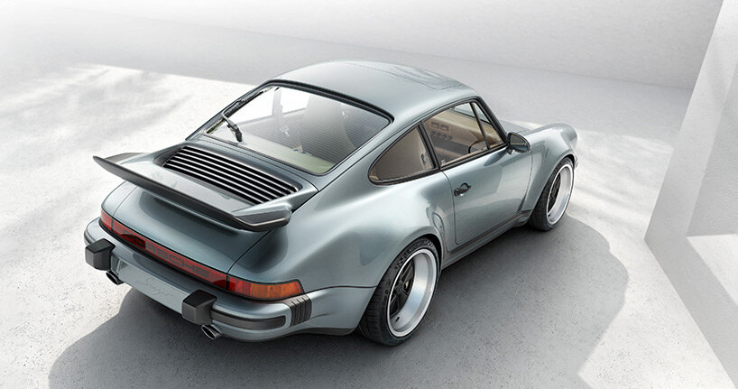 the porsche 911 turbo study by singer incorporates turbocharging