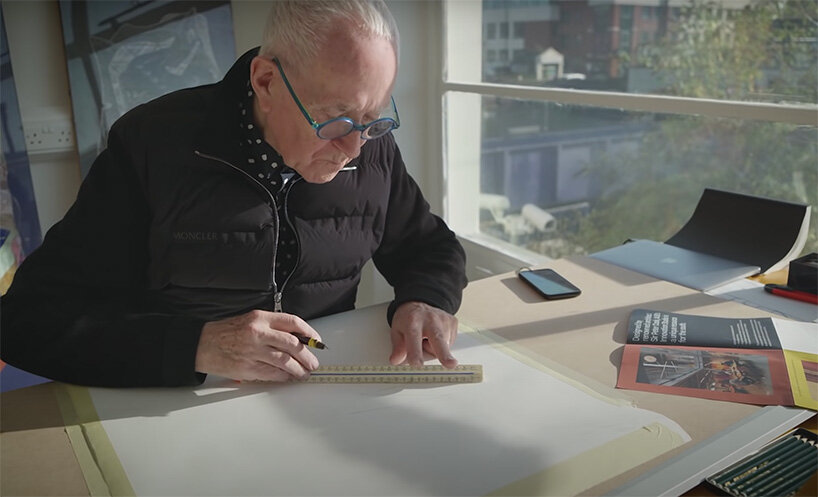 sir peter cook discusses the benefits of drawing by hand