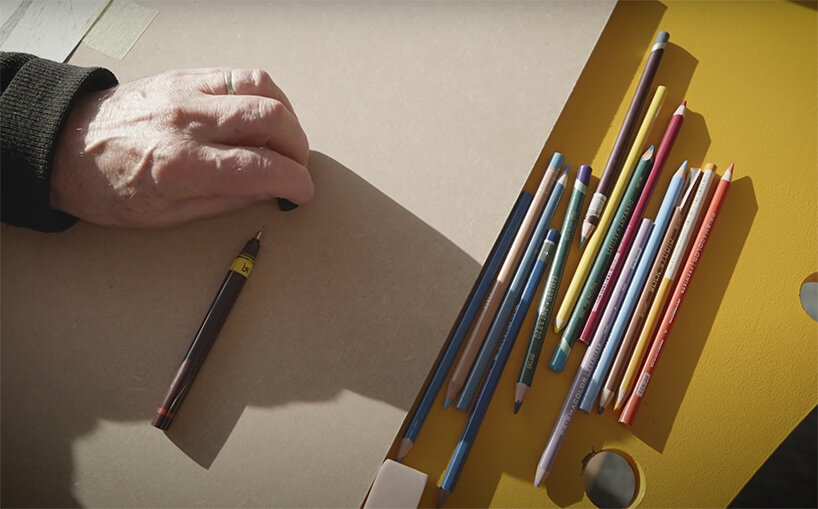 sir peter cook discusses the benefits of drawing by hand