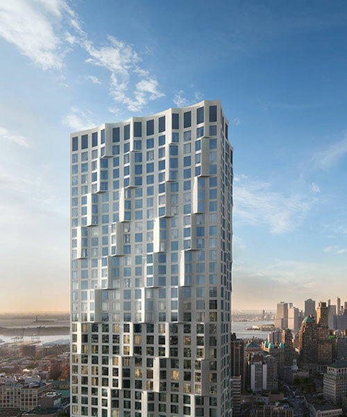 studio gang's rippling luxury tower '11 hoyt' nears completion in brooklyn, interiors unveiled