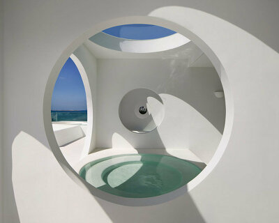 this hotel by GS design brings the style of mykonos to china's island coast