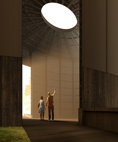 serpentine pavilion 2022: first look of theaster gates' black chapel