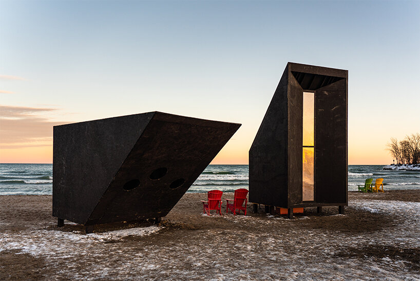 winter stations unveils its 2022 winners at toronto's woodbine beach