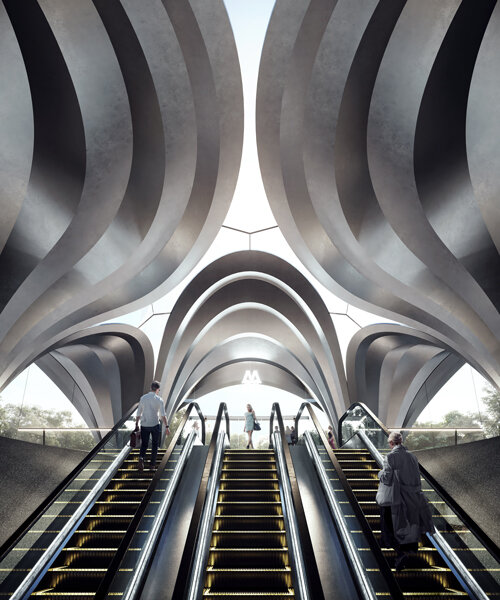 construction begins in ukraine on zaha hadid architects' dnipro metro stations