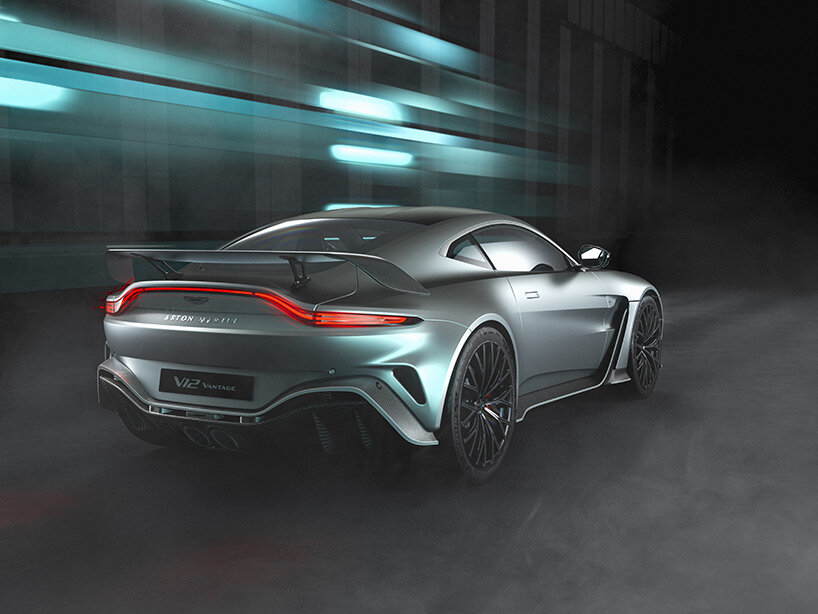 aston martin unveils the already sold-out V12 vantage