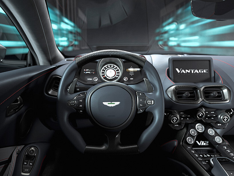 aston martin unveils the already sold-out V12 vantage