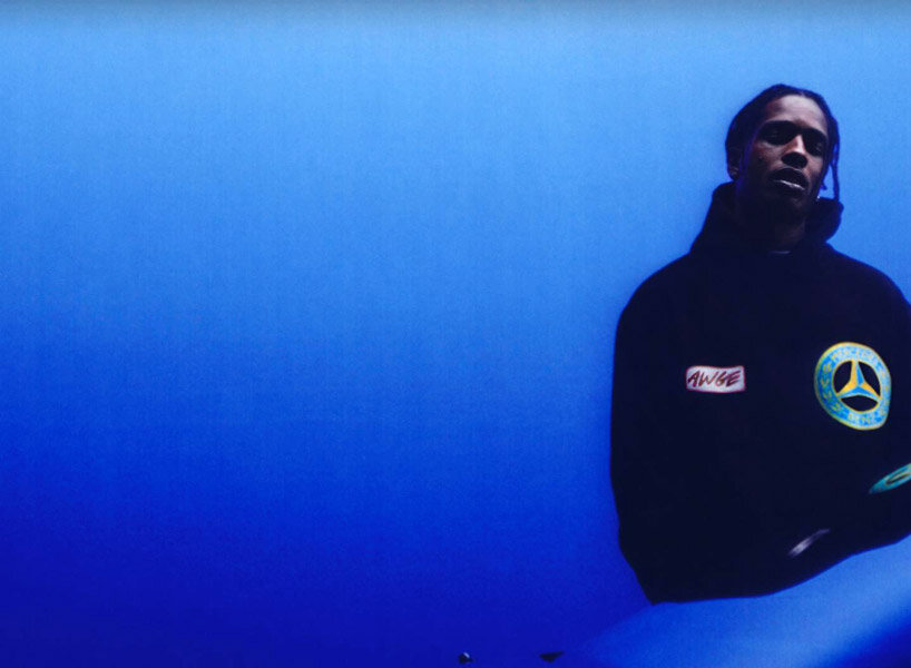  a$ap rocky and mercedes-benz collaborate for a 90s-inspired fashion collection