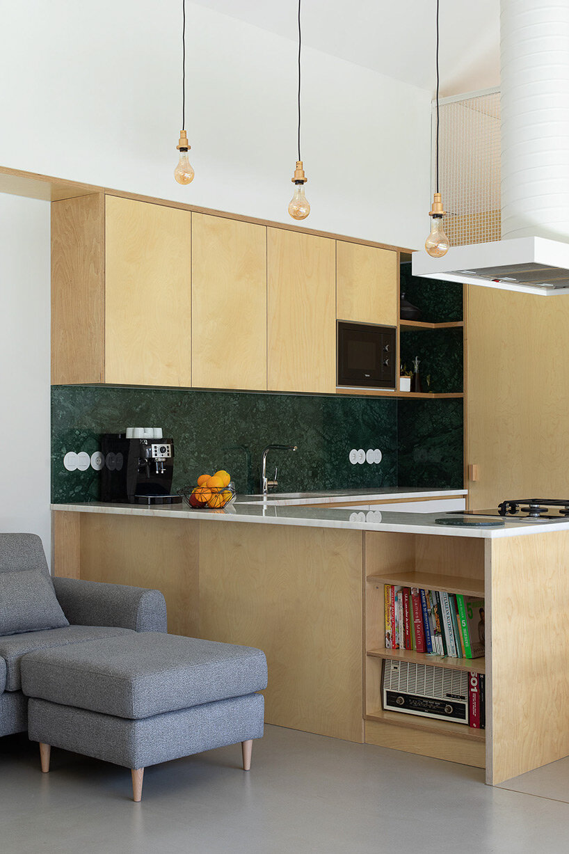 flexible mezzanines complete minimalist renovation of family house in portugal