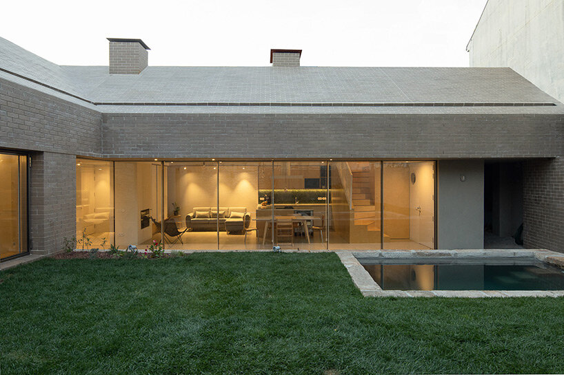 flexible mezzanines complete minimalist renovation of family house in portugal