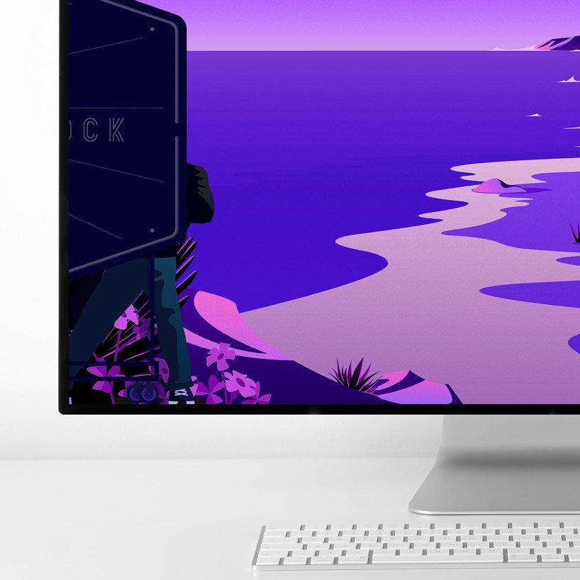 avoid burnout with dynamic wallpapers that tell you when to clock off