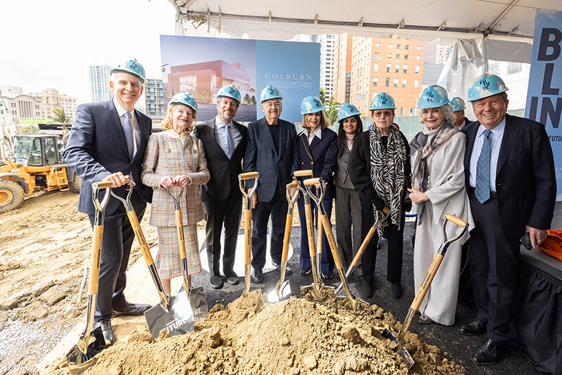 colburn school breaks ground on frank gehry-designed campus expansion in LA