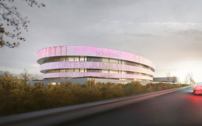 david chipperfield designs oval shaped stadium for milan's winter olympics