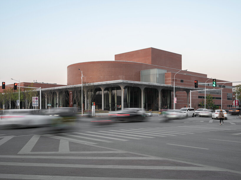david chipperfield designs theater with 'mushroom columns' for jingdezhen cultural quarter